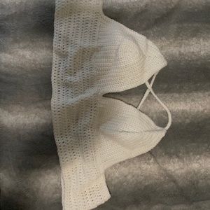 x-large crotchet crop top